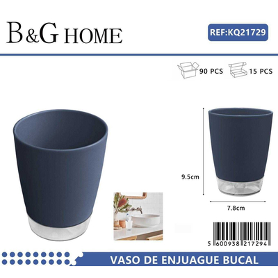 Θήκη οδοντόβουρτσας πλαστική - Blue - 21729