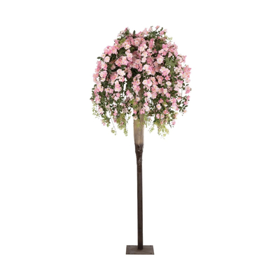 GloboStar® Artificial Garden ROSES TREE 21068 Τεχνητό Διακοσμητικό Δέντρο Τριανταφυλλιά Μ110 x Π110 x Υ240cm