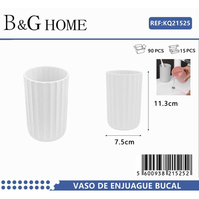 Θήκη οδοντόβουρτσας πλαστική - White - 21525