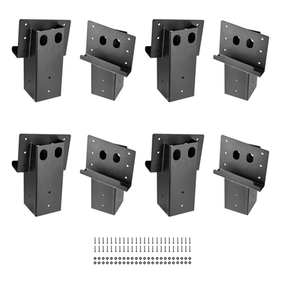 Βάσεις πλατφόρμας VEVOR Compound για γωνίες, 8 τεμάχια, 3,5x3,5 ίντσες/88,9x88,9 mm