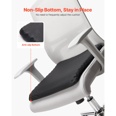 Μαξιλάρι καθίσματος VEVOR με δροσιστικό τζελ για ανακούφιση από την πίεση στους γοφούς και την πλάτη