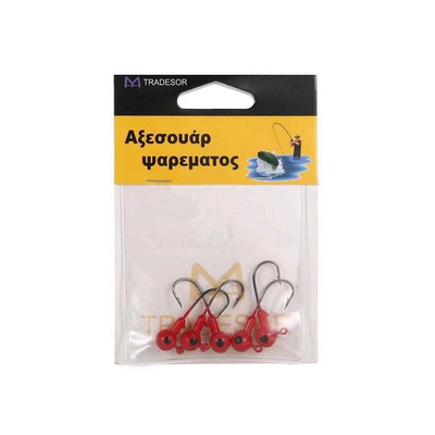 Μολυβοκεφαλές με αγκίστρι - 2gr - 6pcs - 830183
