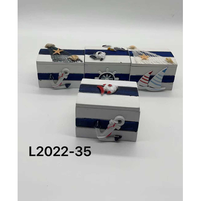 Σετ διακοσμητικά Souvenir - Κουτάκι - 4 τεμάχια - 251810