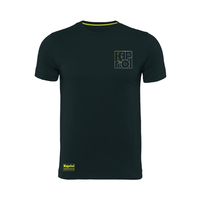 Μπλούζα t-shirt black με στάμπα kapriol 100% Βαμβάκι XΧΧXL / 37656