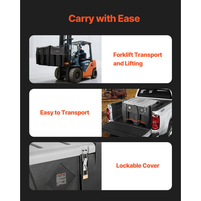 Φορητή δεξαμενή καυσίμου ντίζελ 128 γαλονιών με αντλία μεταφοράς 12V 10GPM μαύρο