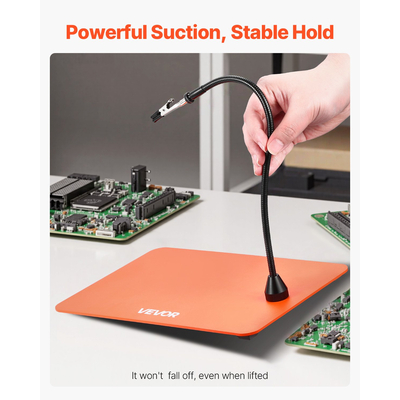 Βάση μαγνητικού σταθμού συγκόλλησης VEVOR Helping Hands για πιστόλι θερμού αέρα, 6 βάσεις πλακέτας