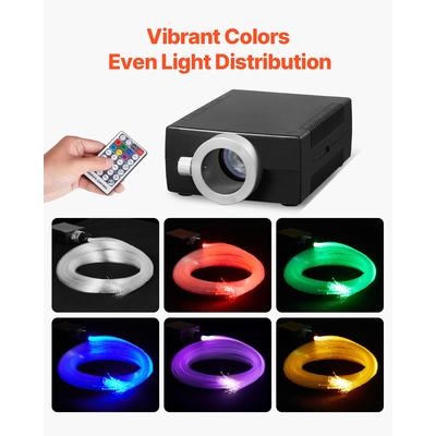 VEVOR Κιτ επένδυσης οροφής με αστεροειδή φώτα 150 τεμαχίων, οπτικών ινών, φώτα οροφής με αστεροειδή φώτα