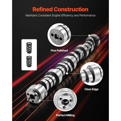 Κιτ εκκεντροφόρου VEVOR με ελατήρια και στεγανοποιητικά βαλβίδων 1999-2013 GM Gen3/4 Norris Trucks