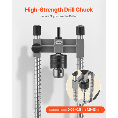 Οδηγός τρυπανιού VEVOR, φορητός οδηγός τρυπανιού ακριβείας πολλαπλών γωνιών, εξάρτημα jig