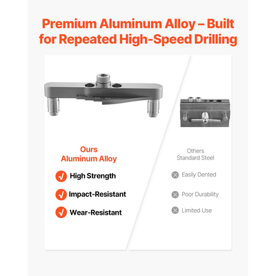 Κιτ γεμιστήρα VEVOR για αυτοκεντράρισμα με τρυπάνι και ξύλο