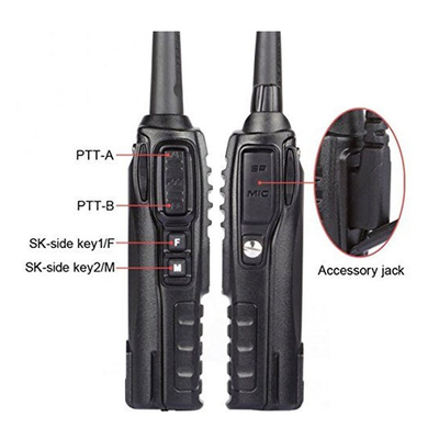 Φορητός πομποδέκτης - UHF/VHF - 5W - UV82 - Baofeng - 463082