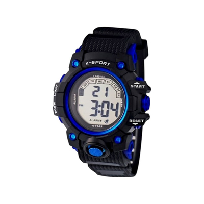Παιδικό ψηφιακό ρολόι χειρός - 951 - 758464 - Black/Blue