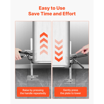 Γρύλος βραχίονα VEVOR για εξοικονόμηση εργασίας 2 τεμάχια 150kg με δυνατότητα φέρουσας ανύψωσης έως 250mm, μαύρος