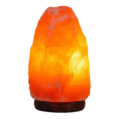 100186 Φωτιστικό Επιτραπέζιο Πέτρα Από Αλάτι Ιμαλαΐων 26CM