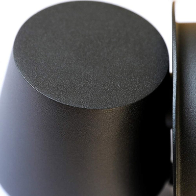 100080BL MASON Φωτιστικό Τοίχου/Απλίκα LED 6W AC 220V Μαύρο Μεταλλικό Θερμό Λευκό 3000K