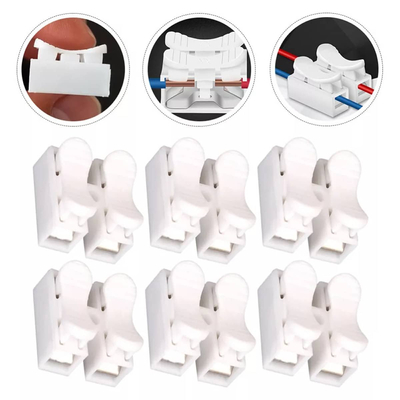 100477 Διπλή Κλέμα για καλώδιο χωρίς βίδες