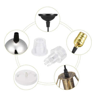 101116  Στυπιοθλίπτης - Στήριγμα Καλωδίου για Ροζέτα Λευκό