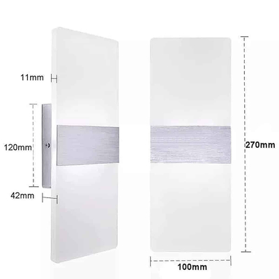 101358 Brick LED Απλίκα Τοίχου 4W 3000K Θερμό Λευκό L270mm x W100mm