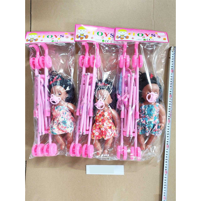 Παιδικό καροτσάκι με κούκλα - XTW61112 - 316334