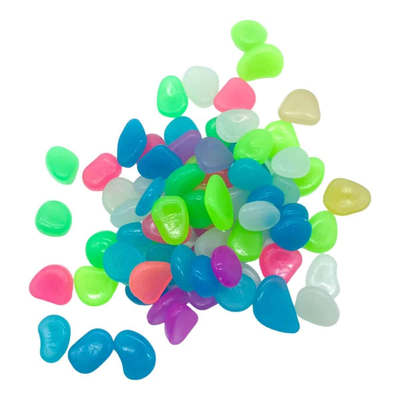 100158 Διακοσμητικά Φωσφοριζέ Βότσαλα 0,300gr (150-160τμχ)