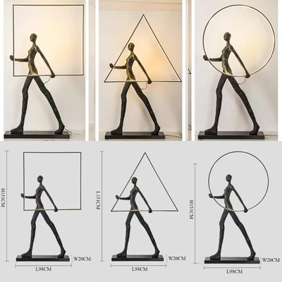 F9103 Hoopman Art Decoration Series Minimal Φωτιστικό Δαπέδου