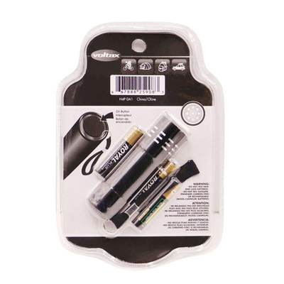 100271 Φακός Χειρός LED Μεταλλικός με 9 LED