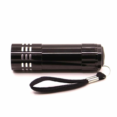 100271 Φακός Χειρός LED Μεταλλικός με 9 LED