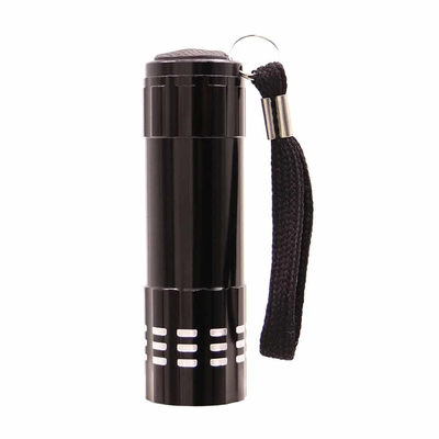 100271 Φακός Χειρός LED Μεταλλικός με 9 LED