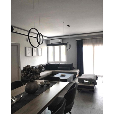 GB6288 LED Κρεμαστό Φωτιστικό 54W Μαύρο Dimmable με Ρυθμιζόμενο CCT & Χειριστήριο