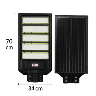 Ηλιακός Προβολέας Δρόμου 500W με Τηλεχειριστήριο και Αδιάβροχη Προστασία IP65 – WL-SSL-S05