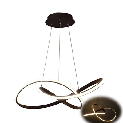 Artemisia Κρεμαστό Φωτιστικό Οροφής LED 40W CCT Dimmable Μαύρο με χειριστήριο