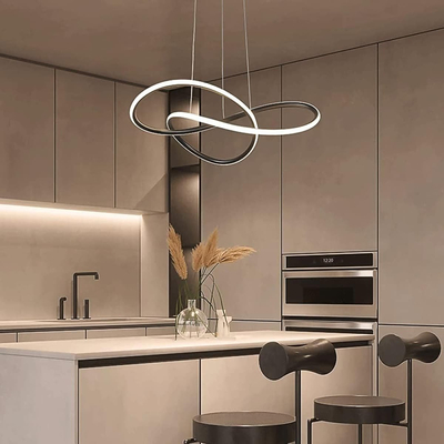 Artemisia Κρεμαστό Φωτιστικό Οροφής LED 40W CCT Dimmable Μαύρο με χειριστήριο