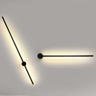 100090-C DISON Φωτιστικό Τοίχου/Απλίκα Ράβδος (Stick) 12W Θερμό Λευκό 3000Κ Μ60 x Π9.5 x Υ9.5cm Dimmable + ON/OFF