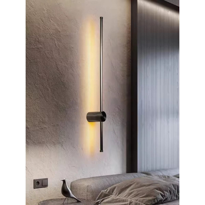 101445 DISON LED Φωτιστικό Τοίχου/Απλίκα ράβδος (Stick) 15W Θερμό Λευκό 3000Κ Μ80 x Π9.5 x Υ9.5cm Dimmable + ON/OFF