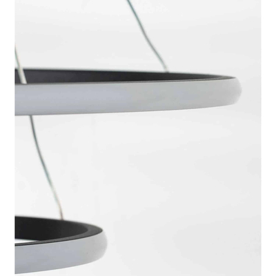 LG-4815 Silica Μεταλλικό Κρεμαστό Φωτιστικό 60Watt Dimmable CCT με χειριστήριο