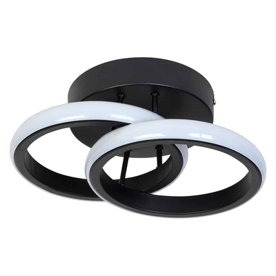 Lustre-B Μεταλλικό Φωτιστικό Οροφής 24Watt CCT μέσω διακόπτη