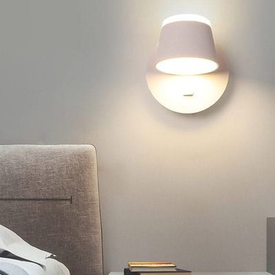 100080WH MASON Φωτιστικό Τοίχου/Απλίκα LED 6W AC 220V Λευκό Μεταλλικό Θερμό Λευκό 3000K