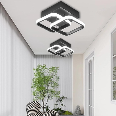 Oliya-B Μεταλλικό Φωτιστικό Οροφής 24Watt CCT μέσω διακόπτη