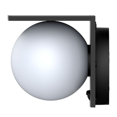 Solar LED Sfera Απλίκα Εξωτερικού Χώρου 1000LM με PIR Αισθητήρα και 4 Λειτουργίες Φωτισμού – IP54