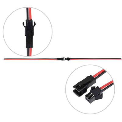 Ταχυσύνδεσμος JST SM 2 Pin Σετ Συνδέσμου Αρσενικό – Θηλυκό με Καλώδιο 22AWG 15cm
