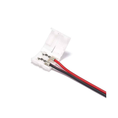 100030 Διπλός Ταχυσύνδεσμος με 15cm Καλώδιο για Μονόχρωμες Ταινίες LED Strip to Strip 4.8W - 8mm