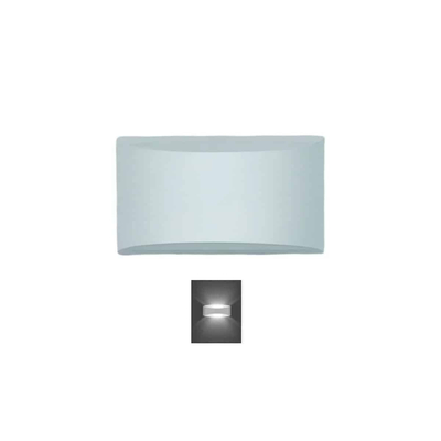 100221 Απλίκα τοίχου LED 7Watt Θερμό Λευκό 90mmX16mmX60mm
