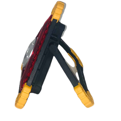 100449 LED Φωτιζόμενο Τρίγωνο Σήμανσης Επαναφορτιζόμενο – Με Alarm & Ψυχρό Λευκό Φως