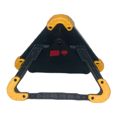 100449 LED Φωτιζόμενο Τρίγωνο Σήμανσης Επαναφορτιζόμενο – Με Alarm & Ψυχρό Λευκό Φως