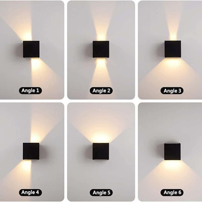 100705 ROTH Φωτιστικό Τοίχου Up & Down LED 2x6W – Θερμό Λευκό 3000K | Απλίκα Εσωτερικού & Εξωτερικού Χώρου IP44