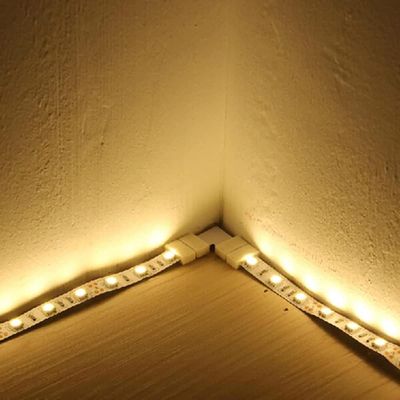 100991 Κονέκτορας L για Ταινία LED 7.2 - 14.4 Watt