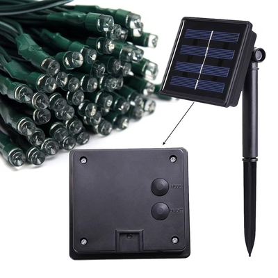 100τμχ LED Ηλιακά Χριστουγεννιάτικα Λαμπάκια Θερμό Λευκό