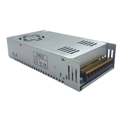 100081 Μεταλλικό Τροφοδοτικό LED 360W 30A - AC 220-240V σε DC 12V - IP20 - 2 Χρόνια Εγγύηση