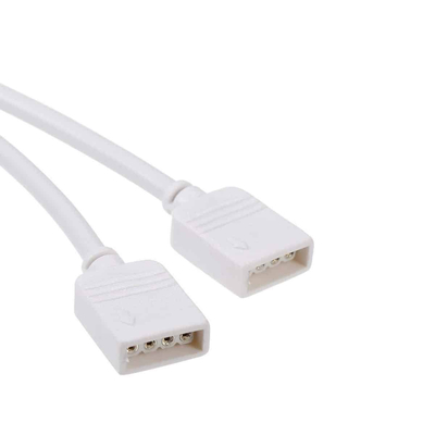 100099 Ταχυσύνδεσμος Τροφοδοσίας Διαχωριστής (Splitter) - 1 x Strip To 2 x Strip 4 PIN Female για Ένωση από 1xRGB σε 2xRGB Ταινίες LED Πλάτους 10mm