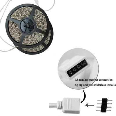 101350 Ταχυσύνδεσμος Τροφοδοσίας Splitter 1 σε 4 – 4 PIN Female για Ταινίες LED RGB 10mm